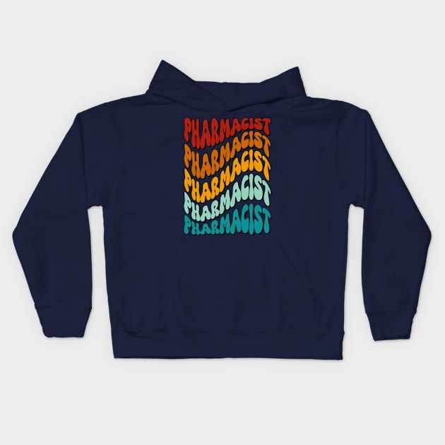 Pharmacist Kids Hoodie by TrendyPlaza